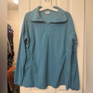 Lightweight Blue Columbia Pullover
